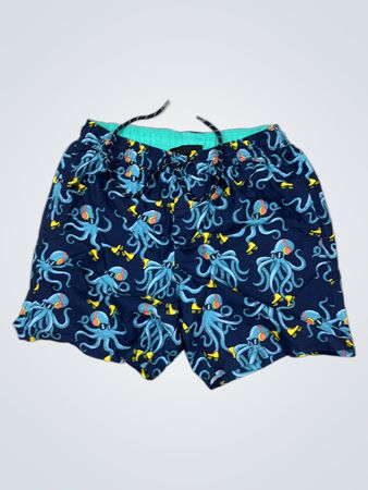 No Boundaries Octopus Print Badehose