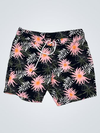 New Look Herren Badeshorts mit Blumenmuster