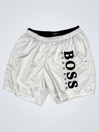 Hugo Boss Weiße Sportshorts