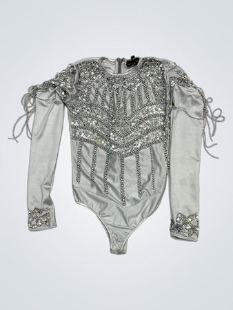 A Star is Born Verziertes silbernes Body