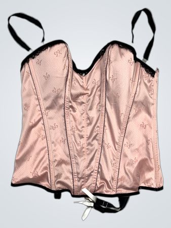Ceriso von Marks & Spencer pinkes Korsett mit schwarzer Einfassung