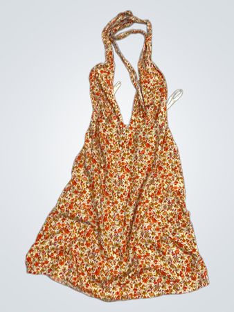 Motel Floral Mini-Kleid