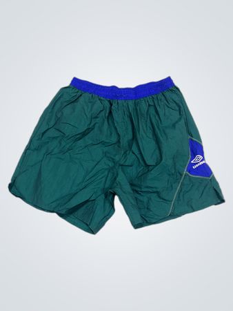 Umbro Green Nylon Herren-Shorts
