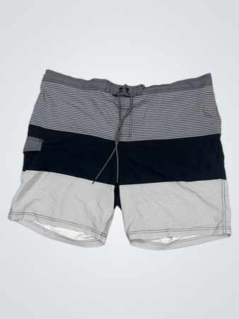George gestreifte Badeshorts