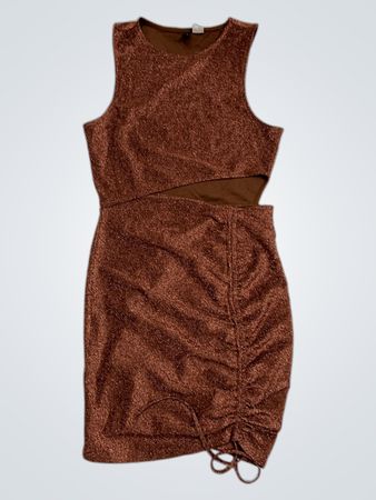 Divided von H&M gerafftes Minikleid
