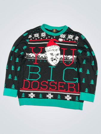 Gypsy King Official Product YOU BIG DOSSER! Christmas Sweater