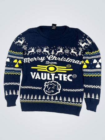 Fallout 4 Vault-Tec Frohe Weihnachten Ugly Sweater
