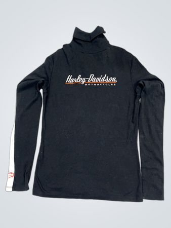 Harley-Davidson Langarm-Rollkragenoberteil
