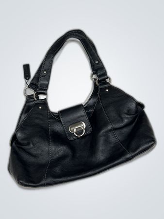 Black Leather Handbag