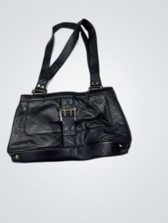 Unbranded Black Leather Shoulder Bag