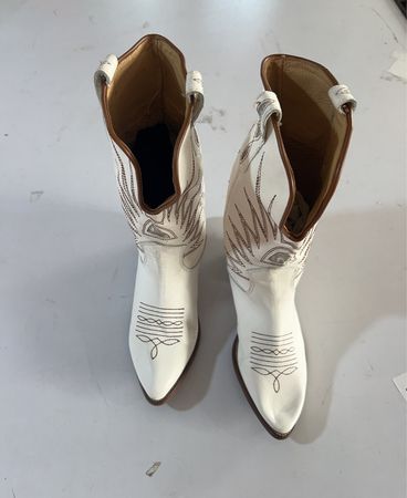 White Cowboy Boots