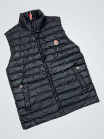 Moncler Black Puffer Vest
