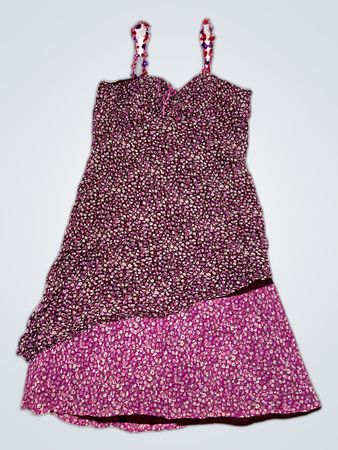 Rene Dubarry Floral Print Slip Dress