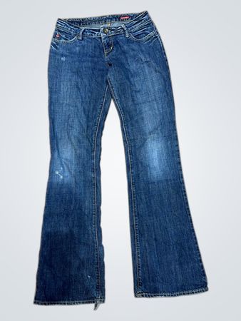 Blue Flared Jeans