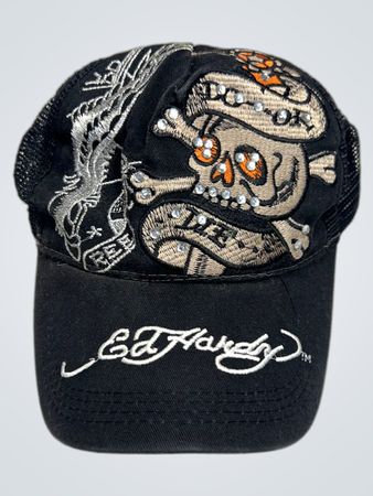 Ed Hardy Vintage Tattoo Wear Trucker Hat