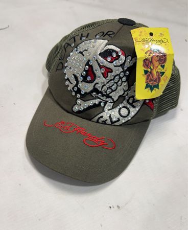 Ed Hardy Death or Glory Trucker Hat