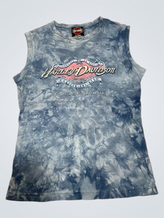 Maglietta smanicata tie-dye Harley-Davidson