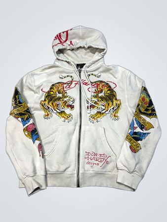 Ed Hardy x Urban Outfitters Sudadera con capucha gráfica