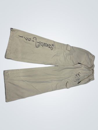 Ed Hardy Cargo Pants with Tiger Embroidery