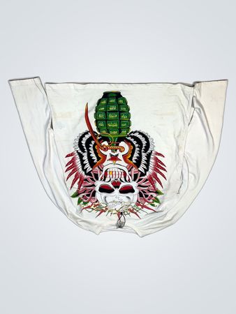 Ed Hardy Langarm-Grafik-T-Shirt