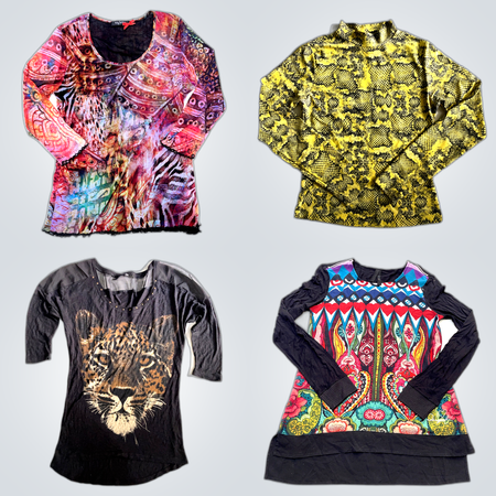 Y2k Styles Printed Tops Collection
