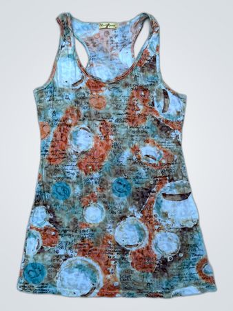 Last Queen Printed Racerback Tank Top