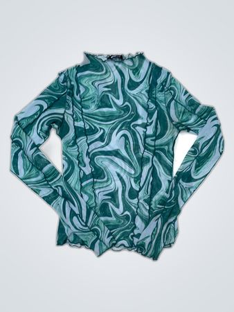 Gina Tricot Sheer Blouse