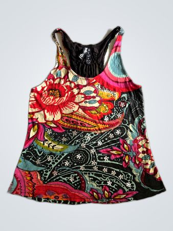 Desigual Graphic Tank Top