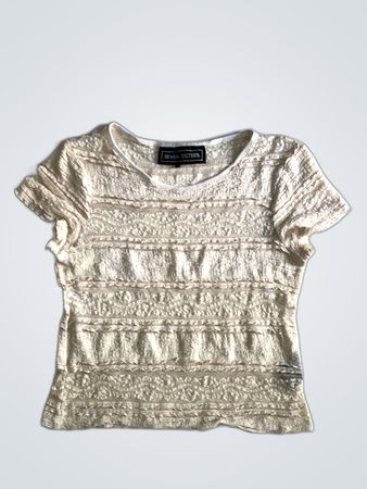 Seven Sisters Sheer Lace Blouse