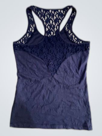 Vero Moda Navy Lace Tank Top