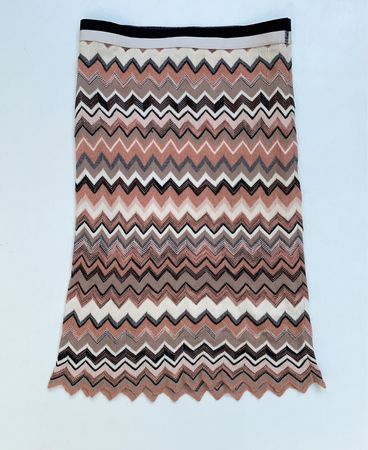 MarcCain Zig Zag Pattern Skirt