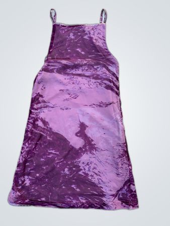 Purple Tie-Dye Dress