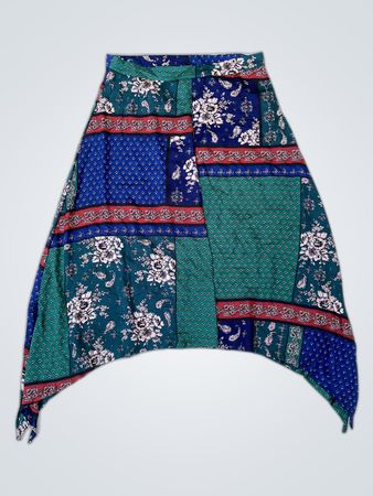 Sienna Floral Patchwork Maxi Skirt