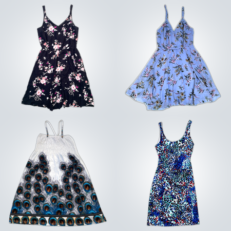 Y2k Women Floral Dresses mix Bundle