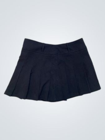 Black Pleated Skirt