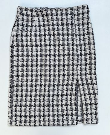 Maryley Houndstooth Mini Skirt