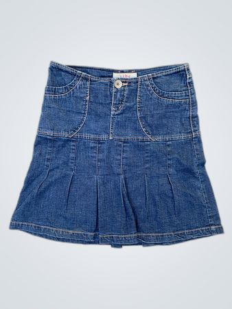 Vibe Denim Mini Skirt