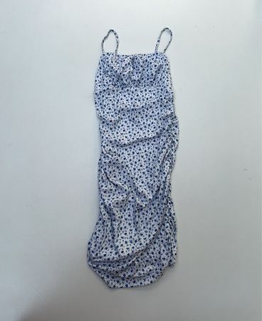 Blue Floral Dress