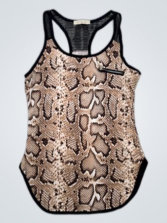 Calmer Snakeskin Tank Top