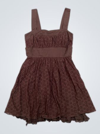 Brown Speckless Dress