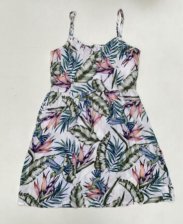 Tropical Print Sundress