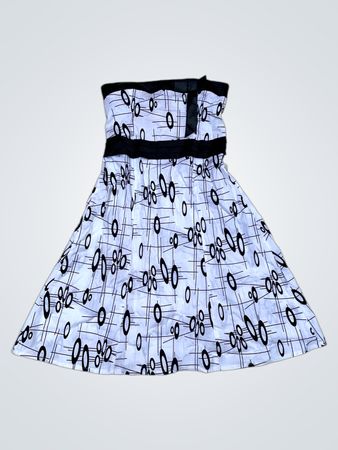 Golden Days Black and White Skirt