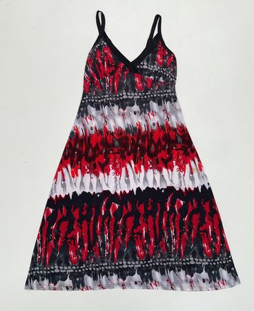 Women's Spaghetti Strap Tie Dye Dress