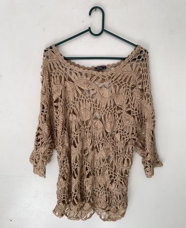 Lisa International Crochet Sweater