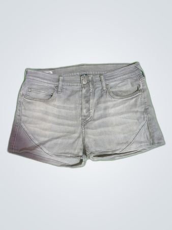 Gray Denim Shorts