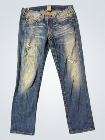 True Religion Distressed Denim Jeans