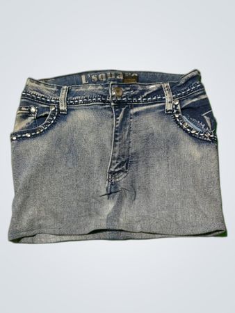 L'Square Damen Jeansrock