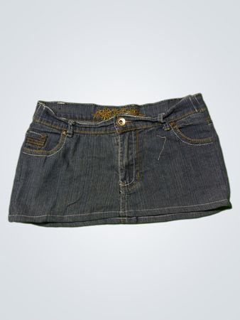 Jeansrock mit dekorativen Taschen