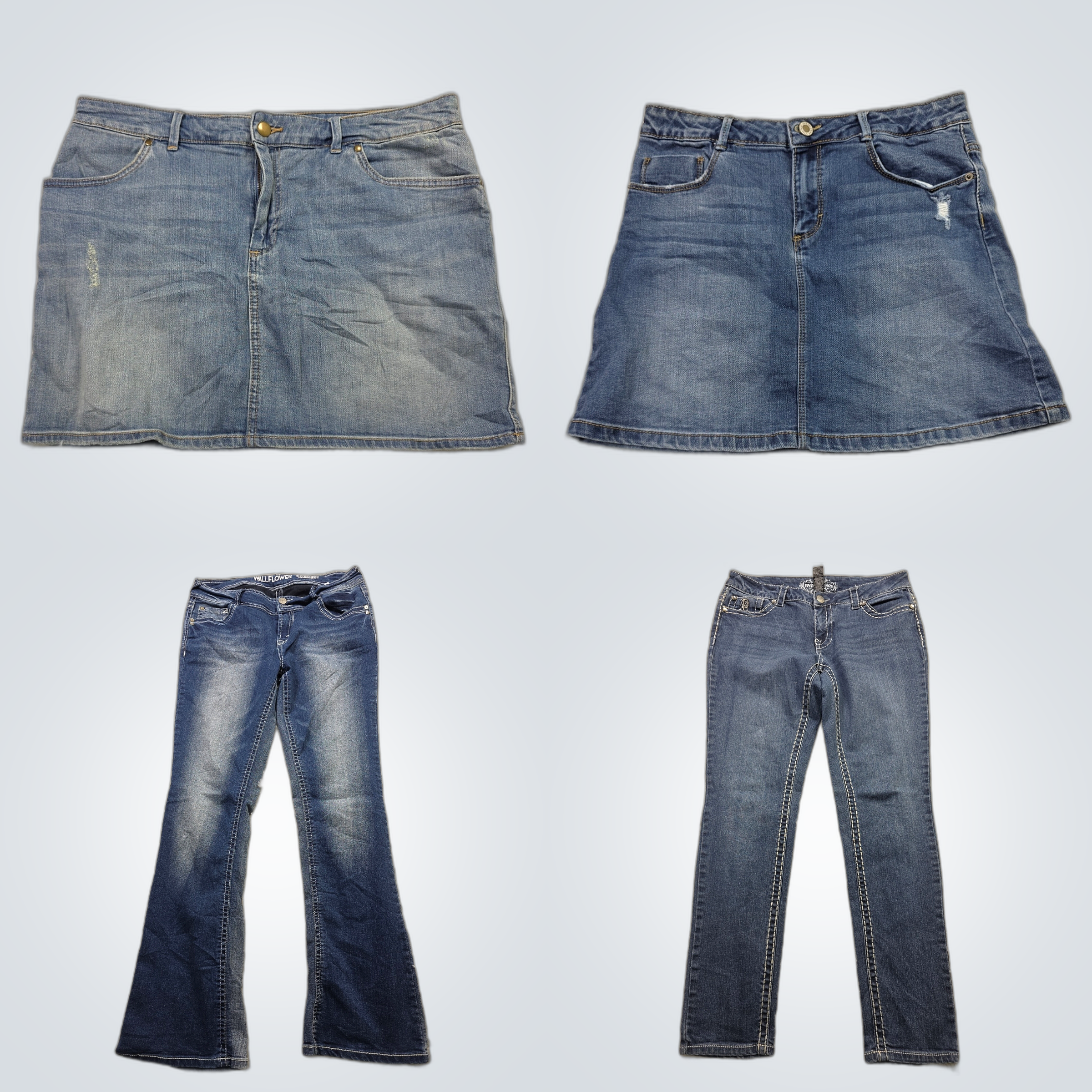 Paquete de Denim Poco Usado: H&M, Zara, Hollister ..