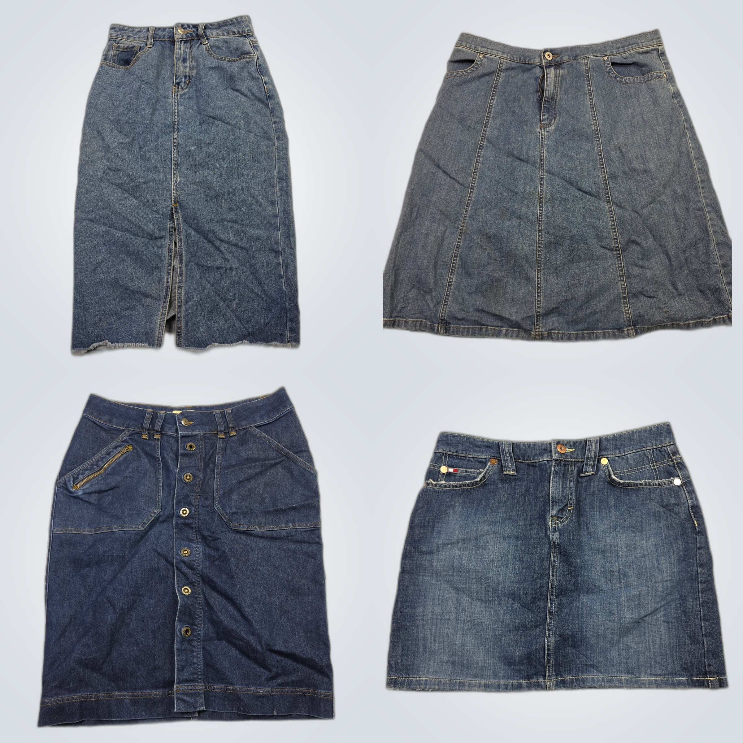 Denim Skirt Bundle - Forever 21, Tommy Hilfiger, F..